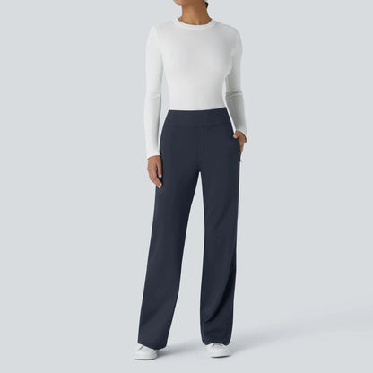 Pantalon à jambes larges Femme Carole