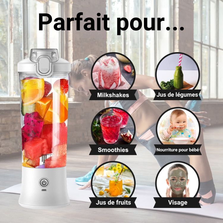 VitaFusion™ - Le mixeur de poche pour smoothies et shakes délicieux