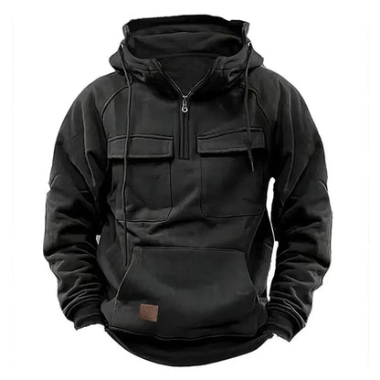 Sweat à capuche homme 2x2 poches Outdoor