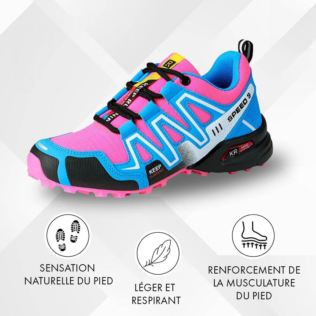 Chaussures ergonomiques de trekking et randonnée CosmoTrek™ (1 achetée = la 2e offerte)