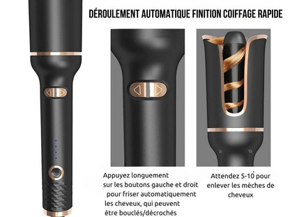 Spin-n-Curl™ - Fer à friser à rotation automatique