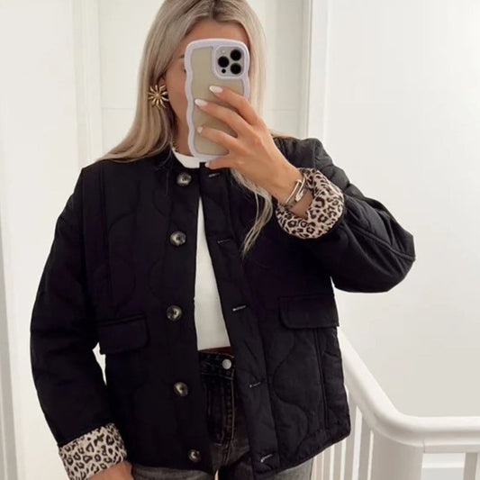 Veste femme doublure léopard Twiny