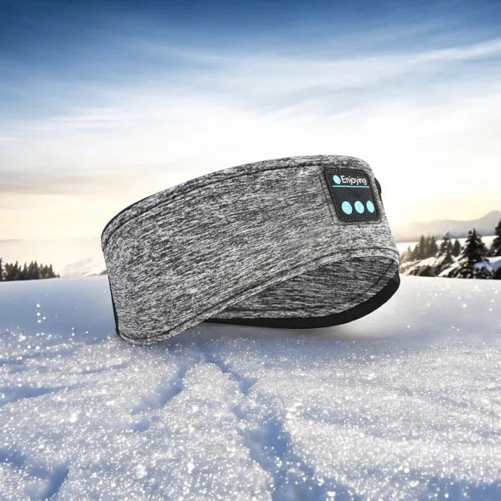 CosmoTunes™ : Bandeau de Ski avec écouteurs Audio Bluetooth Intégrés