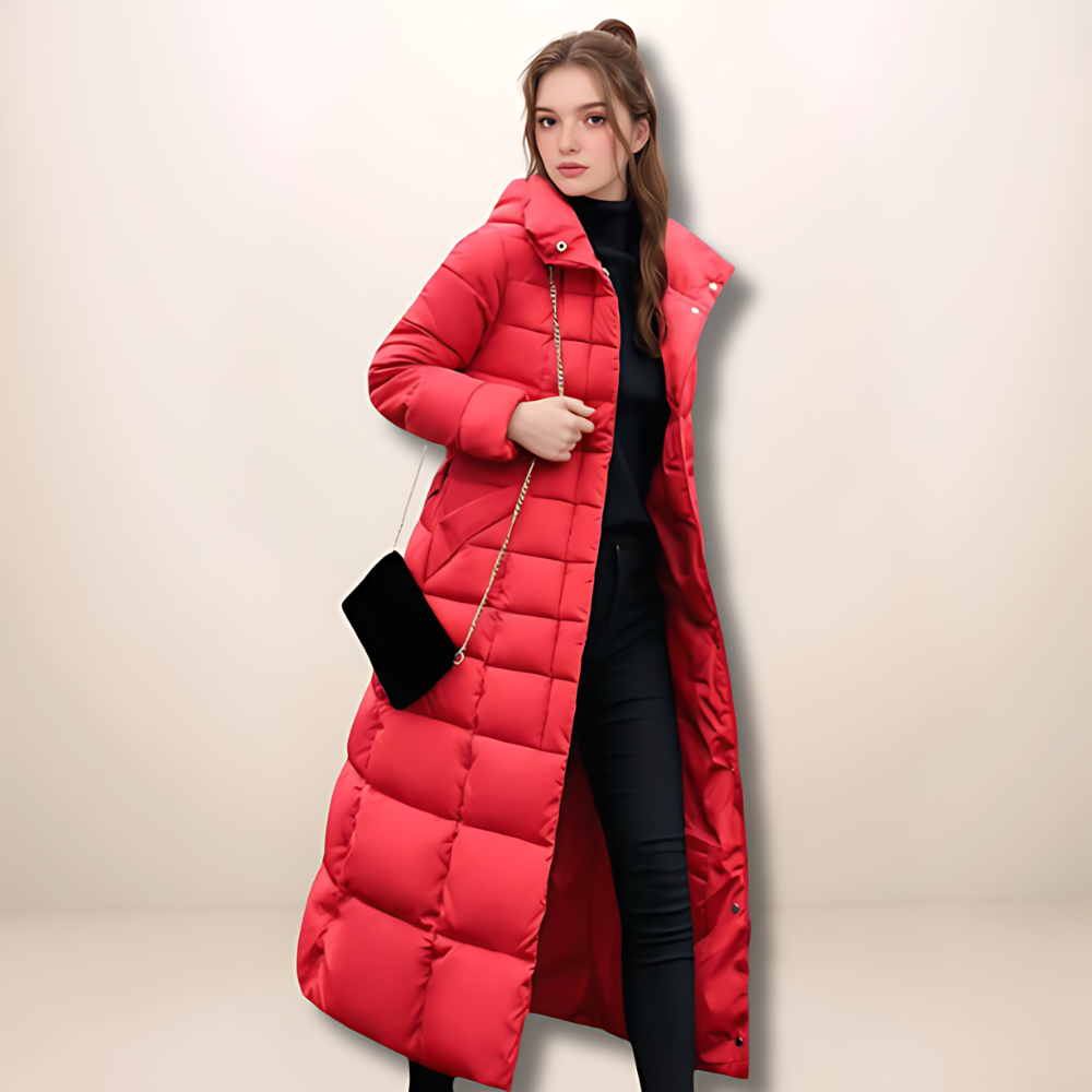 Parka longue en coton pour Femme Barbara