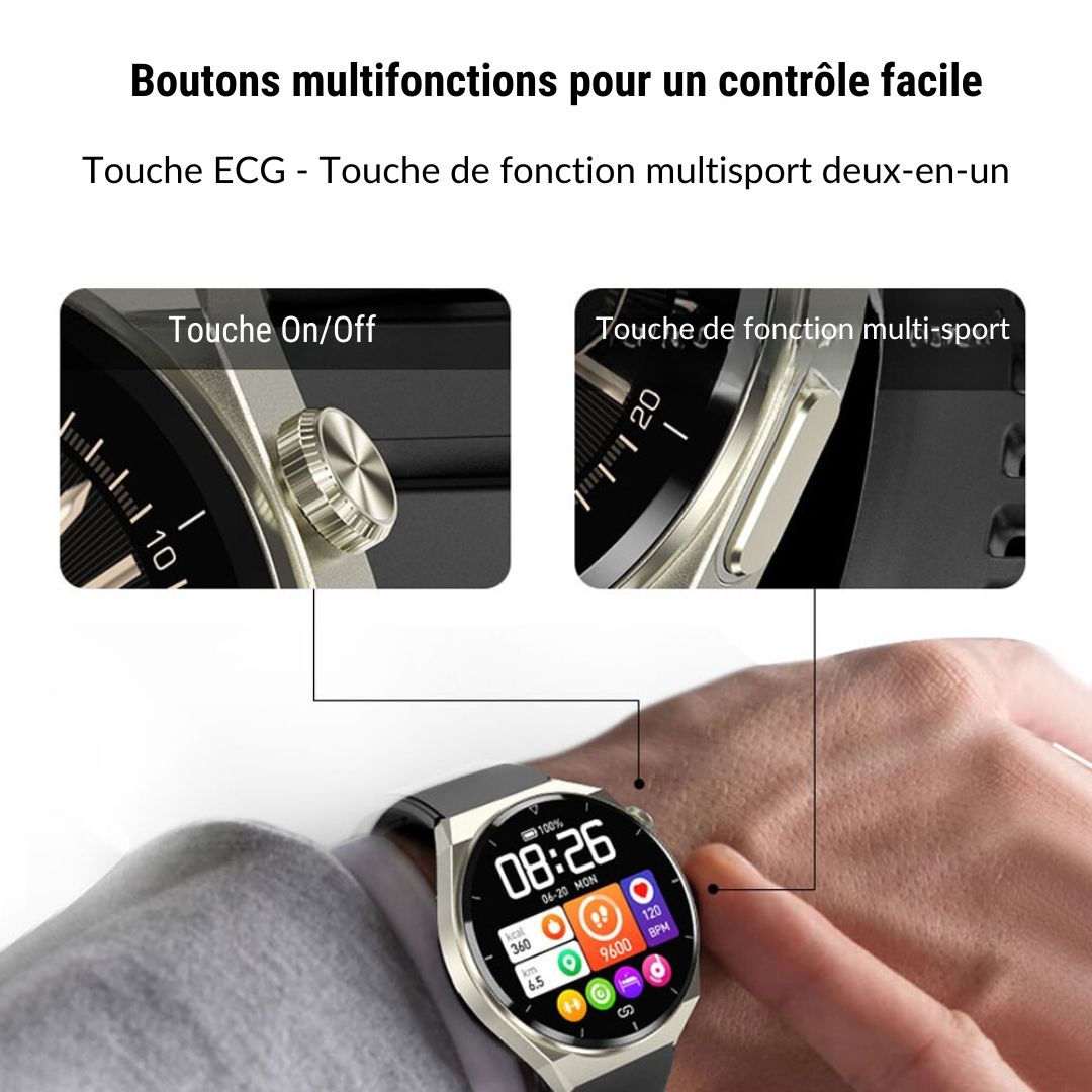 HarmonieFit™ : la montre connectée pour surveiller ma santé