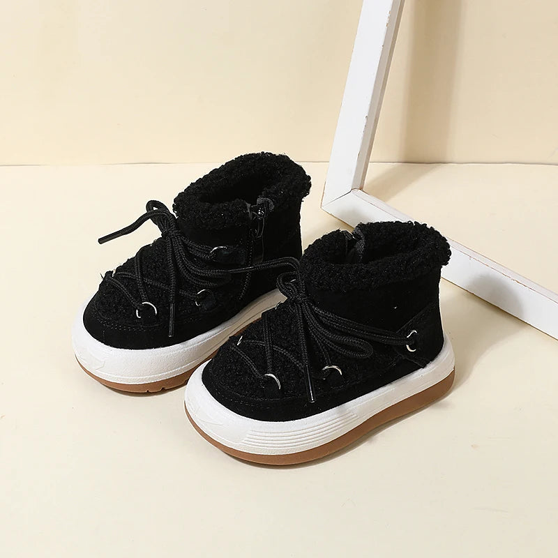 Bottes d'Hiver pour Bébé - Sneakers Chauds en Fourrure