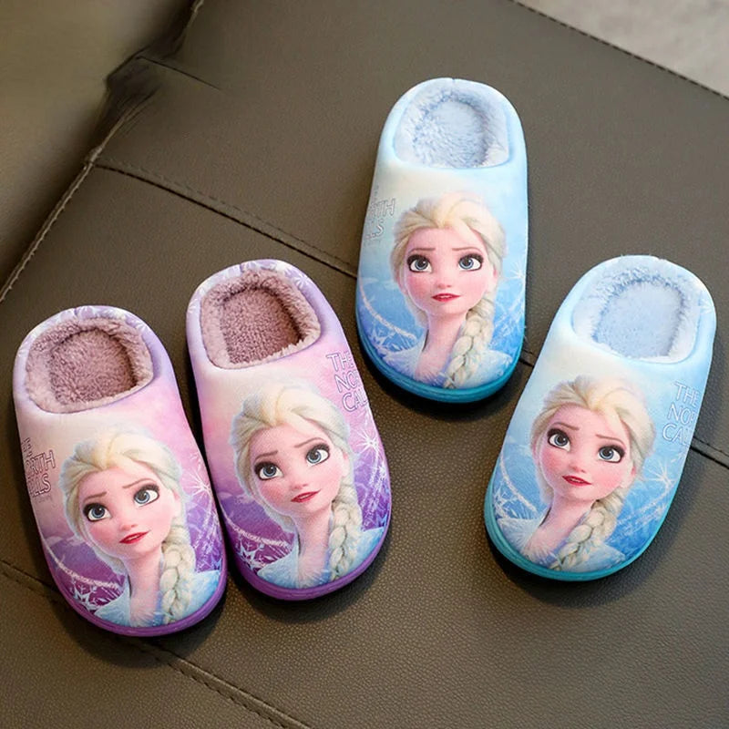 Chaussons Hiver Enfant – Disney Princess Sofia et Elsa