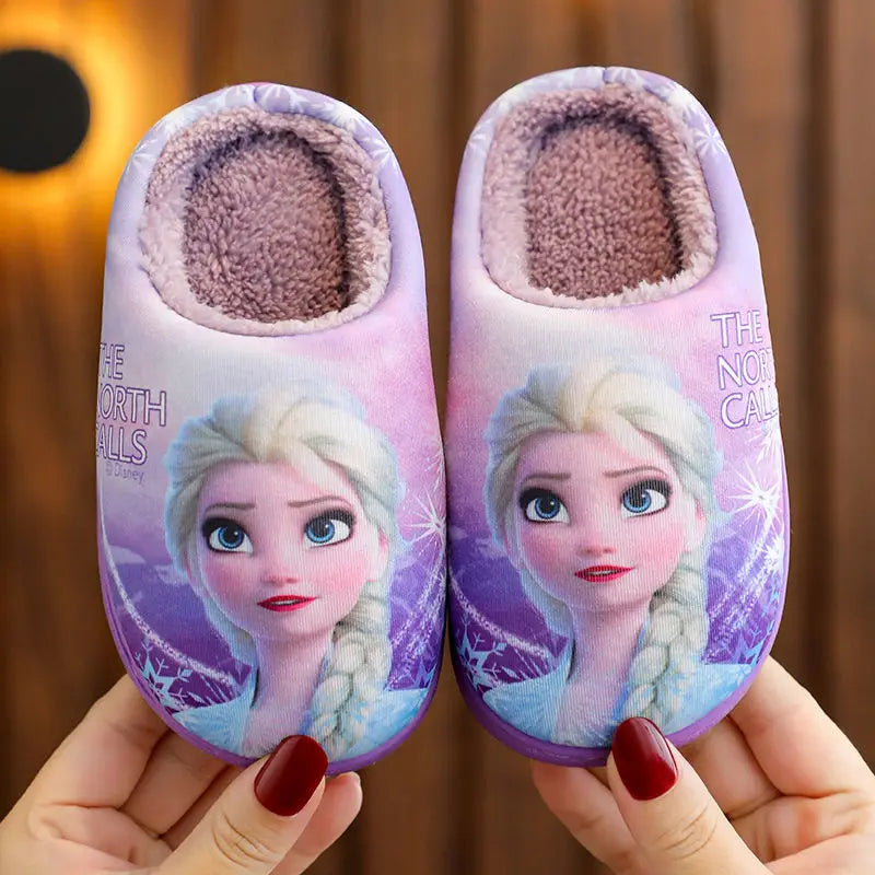 Chaussons Hiver Enfant – Disney Princess Sofia et Elsa