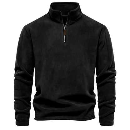 Pull polaire hiver col zippé Homme Vatanen (7 couleurs)