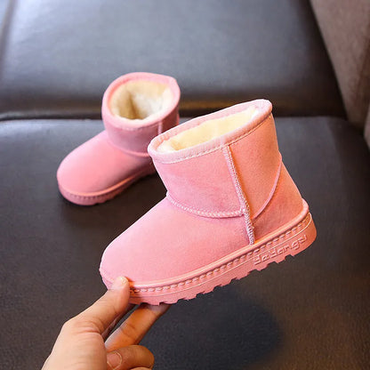 Bottes Enfant Casual - Boots d'Hiver en Coton