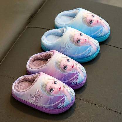 Chaussons Hiver Enfant – Disney Princess Sofia et Elsa