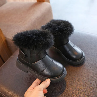 Bottines Courtes Enfant Style Britannique – Élégance et Confort pour l’Hiver