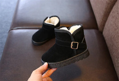 Bottes Enfant Casual - Boots d'Hiver en Coton