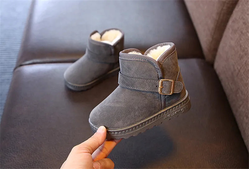 Bottes Enfant Casual - Boots d'Hiver en Coton