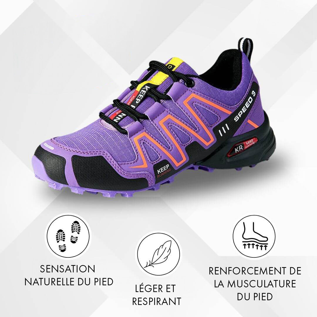 Chaussures ergonomiques de trekking et randonnée CosmoTrek™ (1 achetée = la 2e offerte)