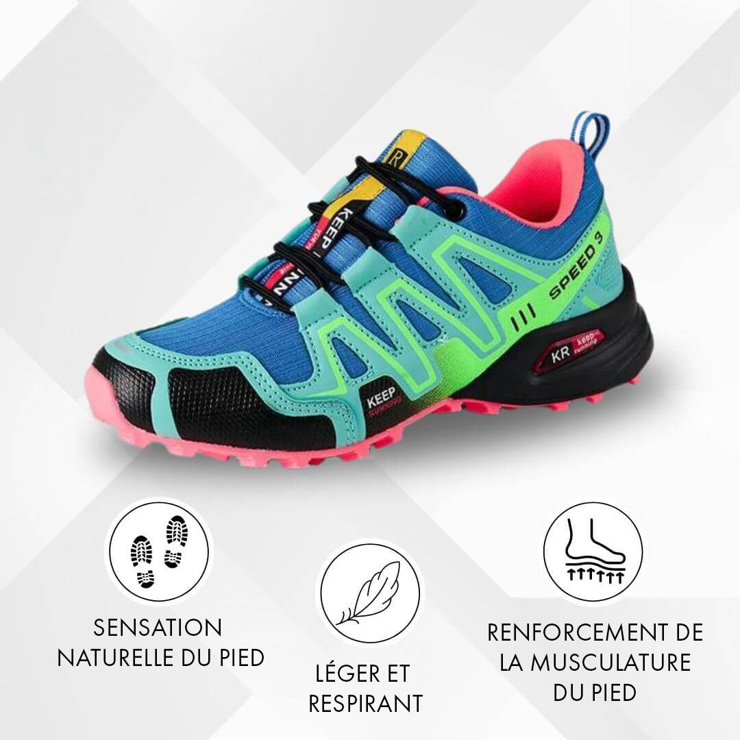 Chaussures ergonomiques de trekking et randonnée CosmoTrek™ (1 achetée = la 2e offerte)