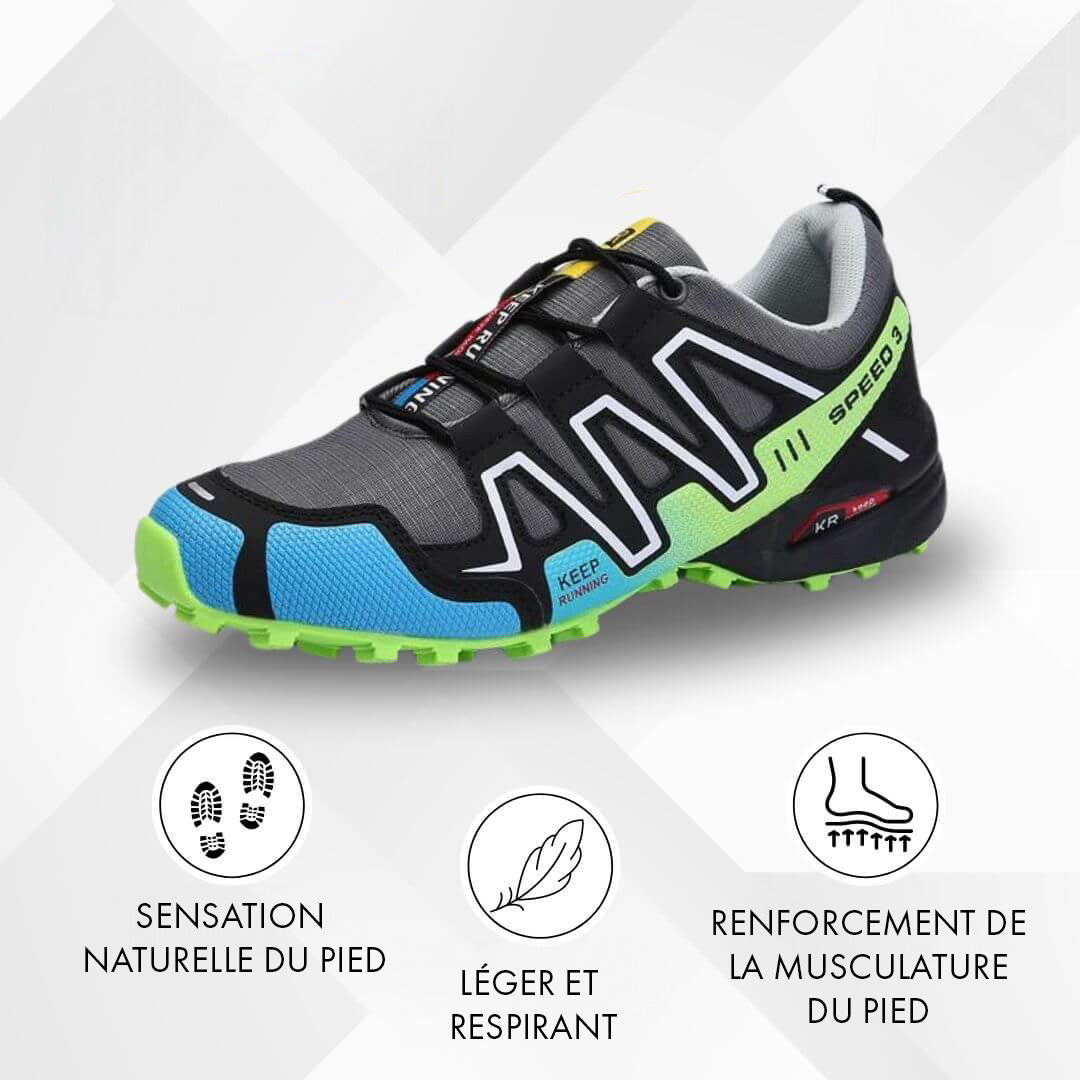 Chaussures ergonomiques de trekking et randonnée CosmoTrek™ (1 achetée = la 2e offerte)