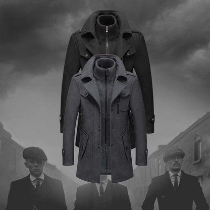 Manteau Iconique Coupe Vent RetroCut™ d'Henry Peaky