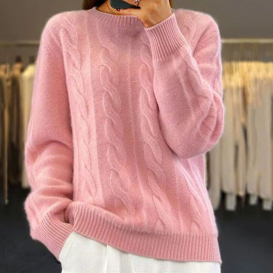 Pull en cachemire torsadé pour Femme Camilla